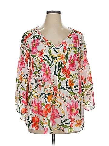 Spense 3/4 Sleeve Blouse (view 1)