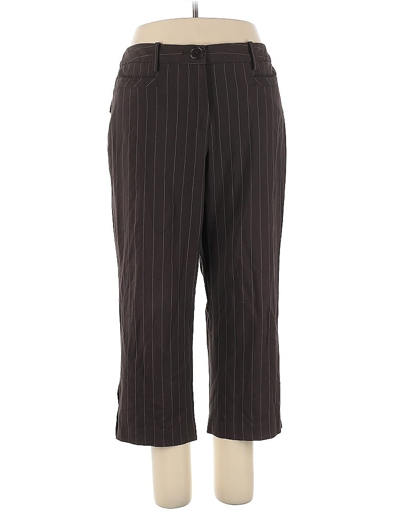 DRESSBARN Pre-owned Dress Pants In Brown