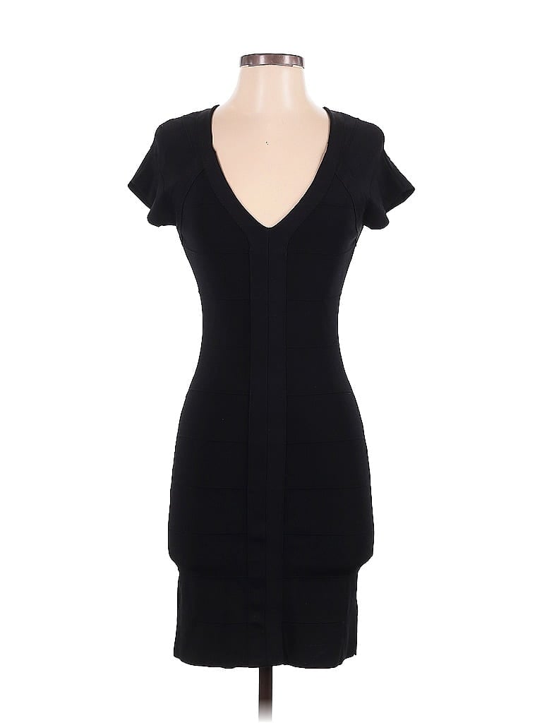Pre-owned Express Design Studio Casual Dress In Black