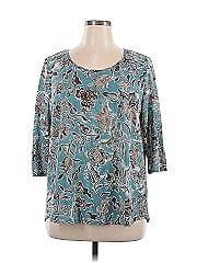 Peruvian Connection 3/4 Sleeve Blouse