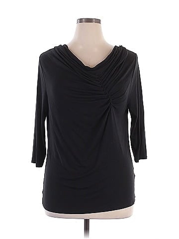 August Silk 3/4 Sleeve T-Shirt (view 1)