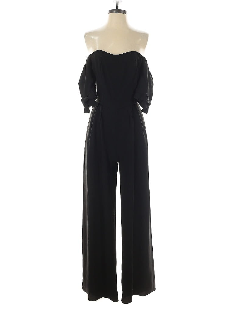 Pre-owned Gal Meets Glam Jumpsuit In Black