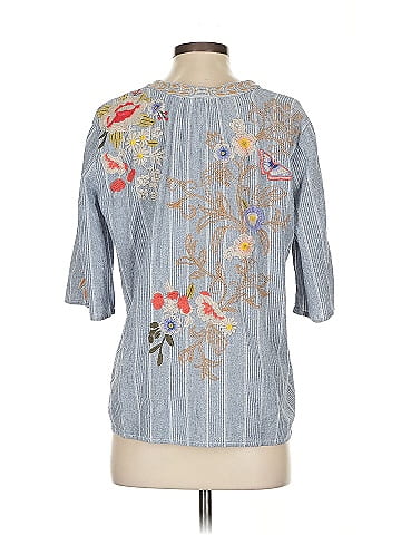 Johnny Was 3/4 Sleeve Blouse (view 2)