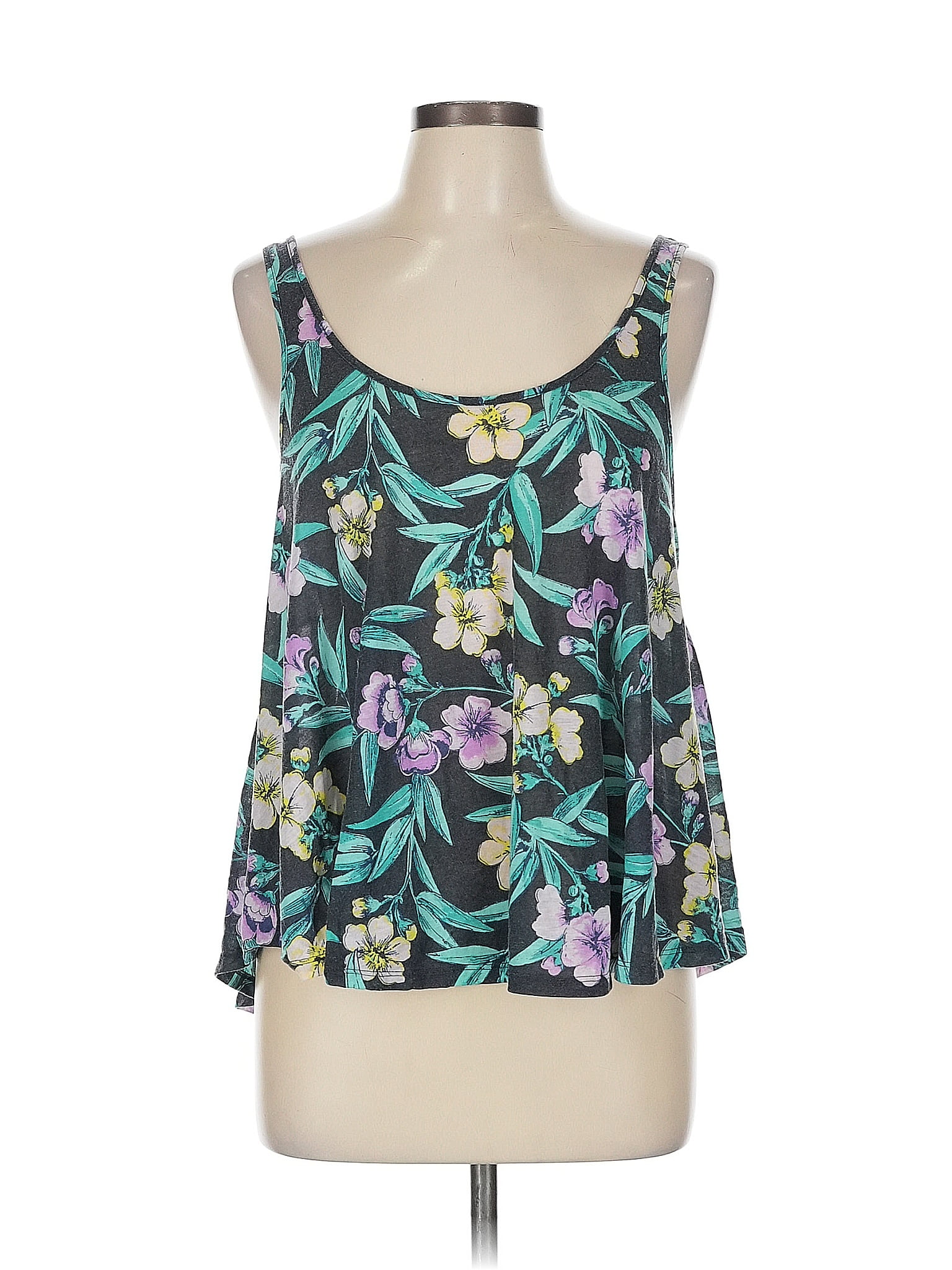 Teal Glossy legging + Tank Top main image 0