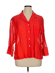 Chico's Design 3/4 Sleeve Button Down Shirt