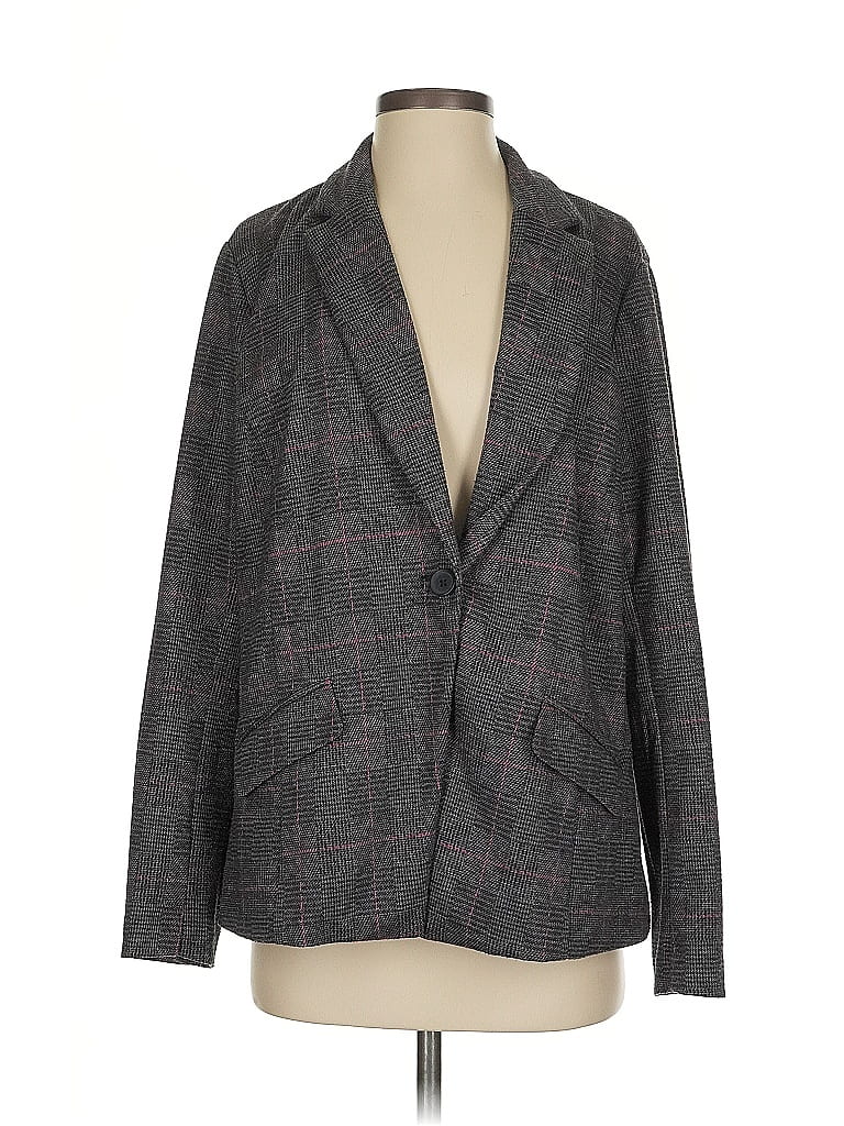 Pre-owned Torrid Blazer Jacket In Gray