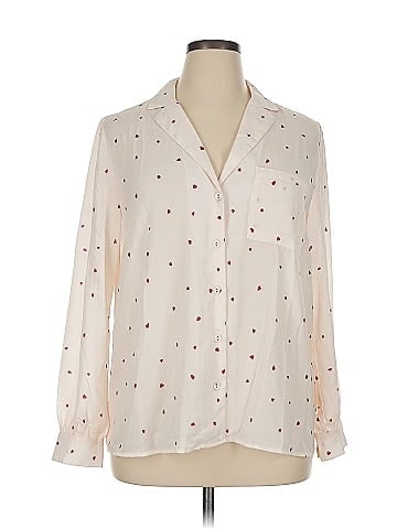 Allegra K Long Sleeve Blouse (view 1)