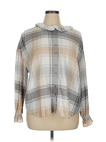 Ann Taylor Long Sleeve Blouse (view 1)