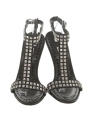 Manolo Blahnik Studded Sandals (view 2)