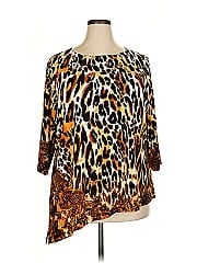 Susan Graver 3/4 Sleeve Top