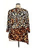 Susan Graver Brown 3/4 Sleeve Top Size 2X - photo 2