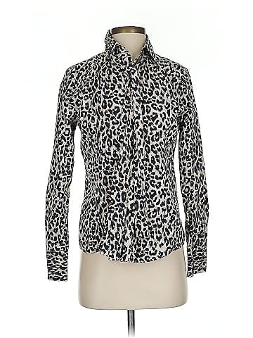 Pink Tartan Long Sleeve Blouse (view 1)