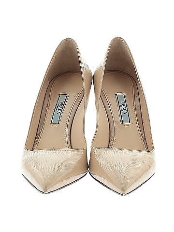 Prada Patent Saffiano Leather Pumps 85mm (view 2)