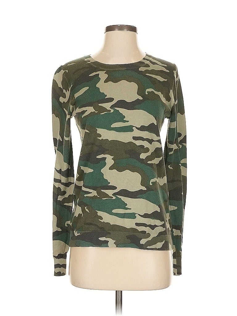 Pre-owned J.crew Mercantile Pullover Sweater In Green