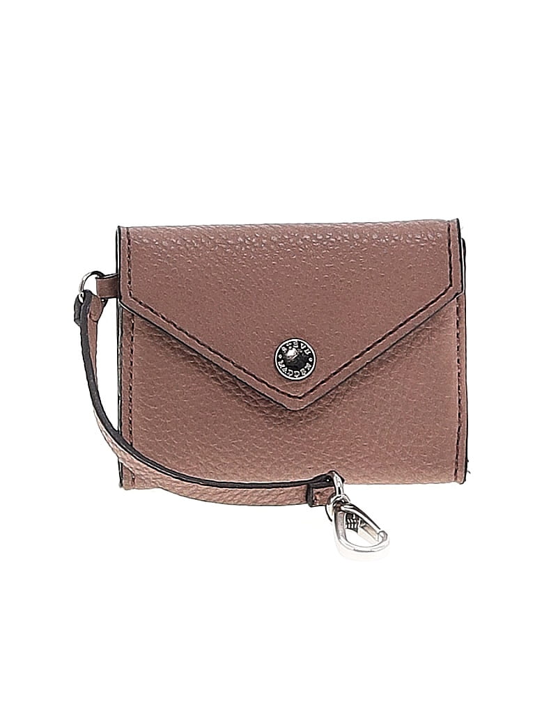 Steve Madden Brown Leather Card Holder One size - photo 1