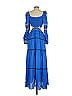 Hale Bob Blue Casual Dress Size S - photo 2