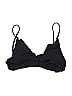 Becca Solid Black Swimsuit Top Size S - photo 1