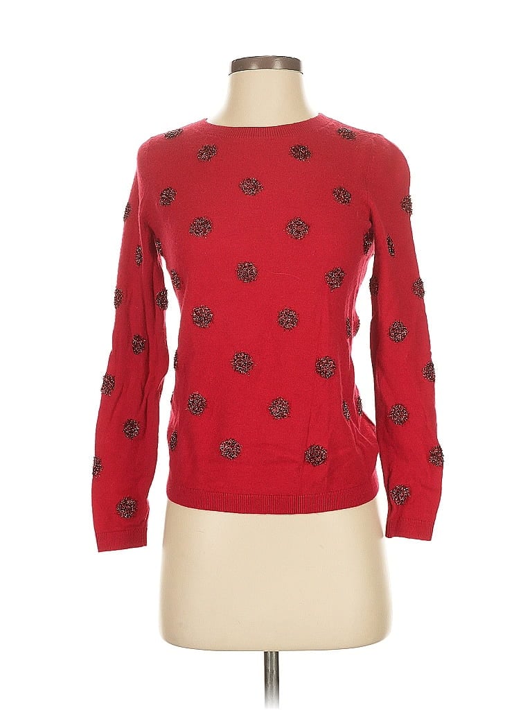 Click to view more detailed imagery on our partner's website Pre-owned Talbots Pullover Sweater In Red