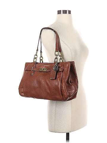 Coach Leather Tote (view 2)