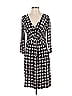 Christine Houndstooth Black Casual Dress Size M - photo 1