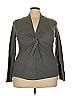 ECI Gray Long Sleeve Top Size XXL - photo 1
