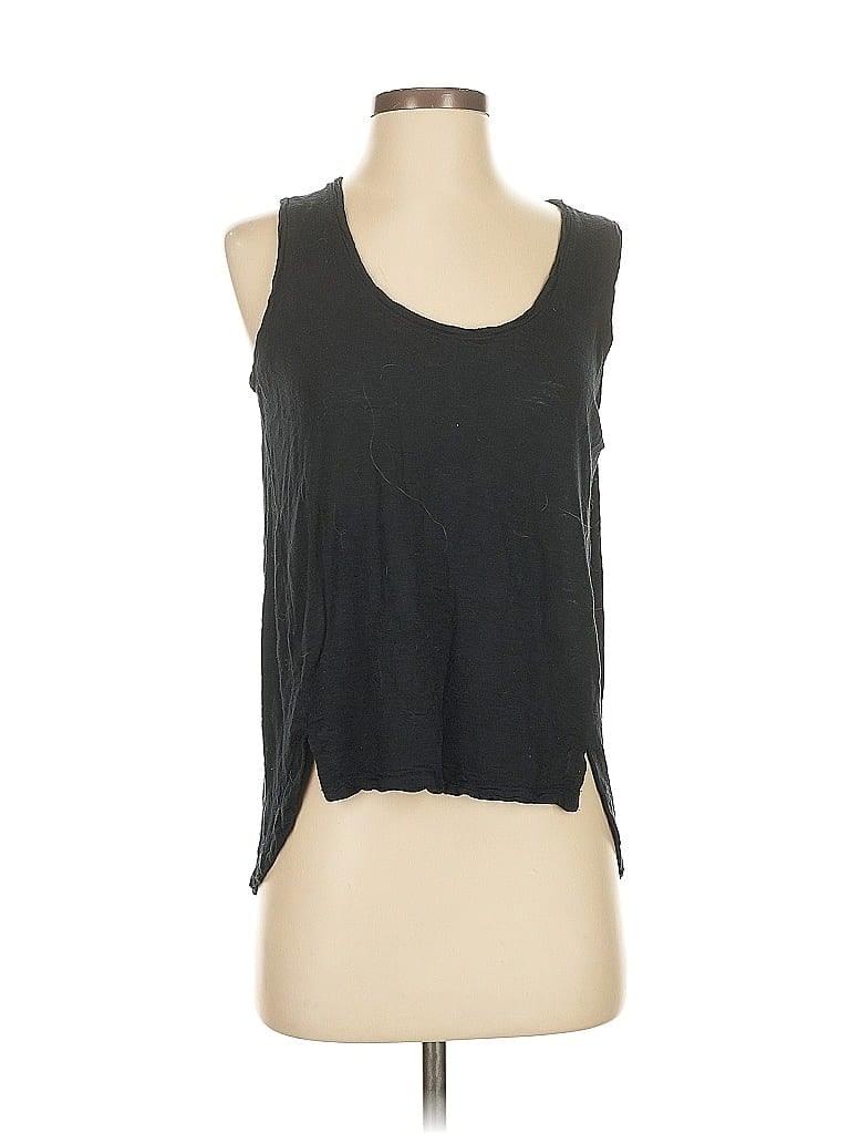 Pre-owned Madewell Sleeveless T-shirt In Black