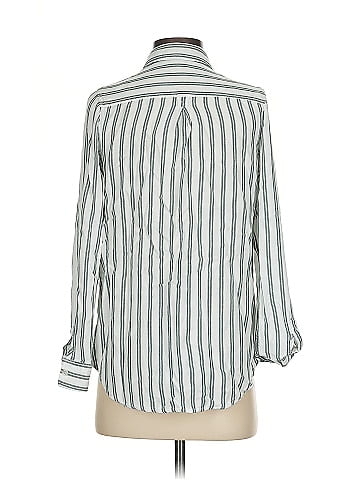 Isabel Maternity Long Sleeve Button-Down Shirt (view 2)