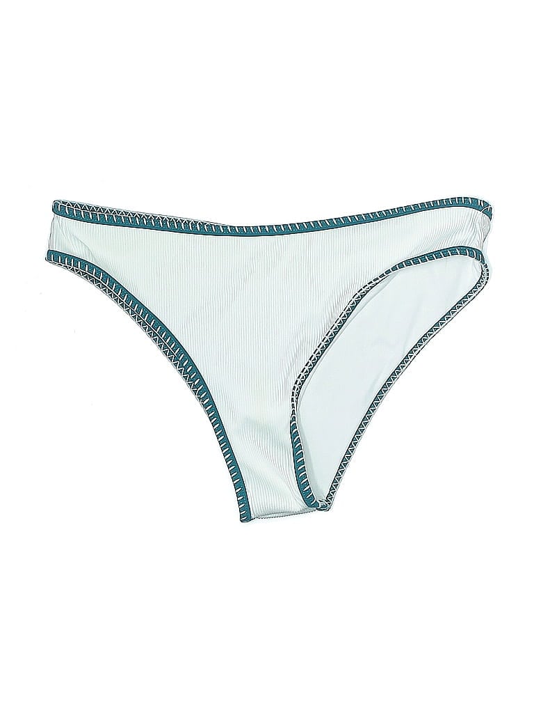 Zaful White Swimsuit Bottoms Size 6 - photo 1
