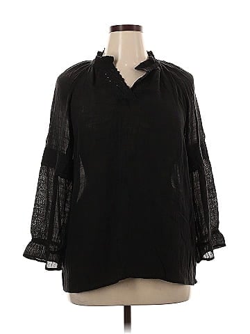 Counterparts 3/4 Sleeve Blouse (view 1)