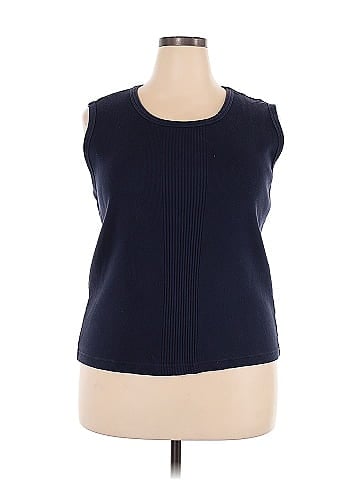 DressBarn Sleeveless T-Shirt (view 1)