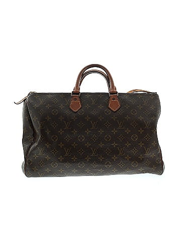 Louis Vuitton Vintage Monogram Canvas Speedy 40 Tote Bag (view 2)