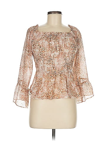 Mystree 3/4 Sleeve Blouse (view 1)