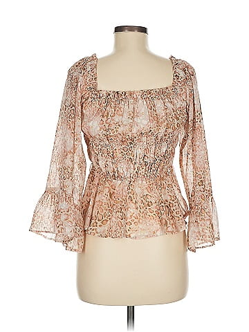Mystree 3/4 Sleeve Blouse (view 2)