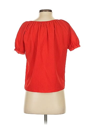TeXTURE & THREAD Madewell Short Sleeve Blouse (view 2)