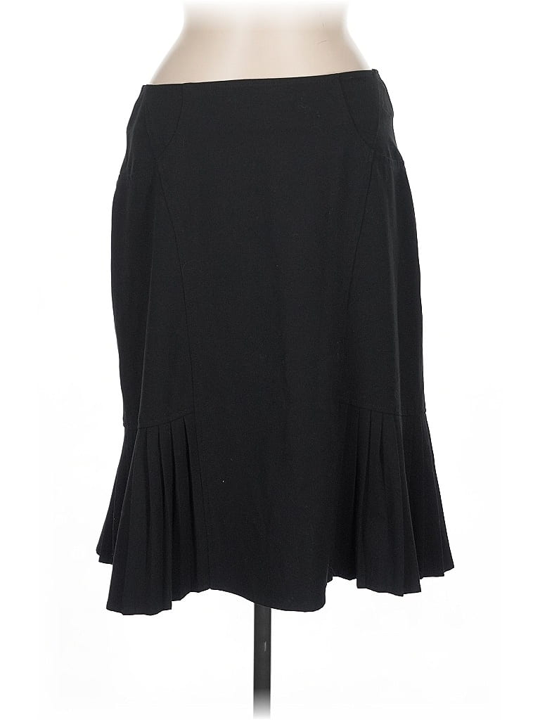 Pre-owned Dressbarn Formal Skirt In Black