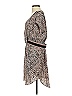 BCBGeneration 100% Polyester Paisley Gray Cocktail Dress Size XS - photo 5