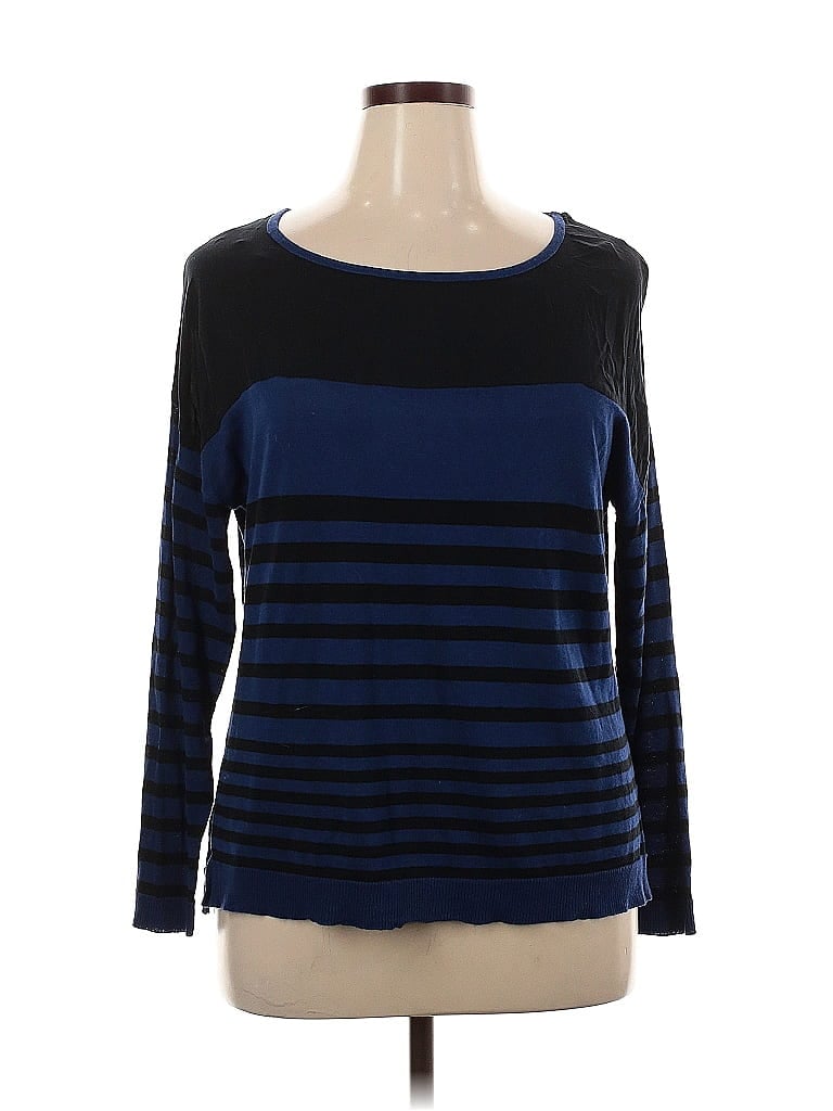 Pre-owned Apt. 9 Pullover Sweater In Blue