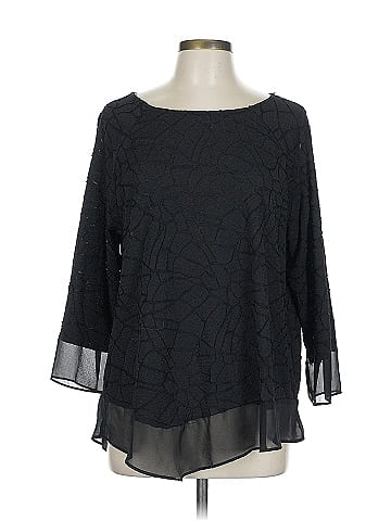 Easywear by Chico's 3/4 Sleeve Blouse (view 1)