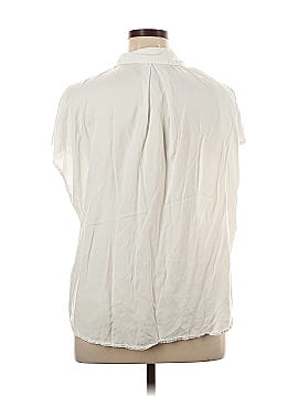 Universal Thread Ivory Long Sleeve Button-Down Shirt Size L