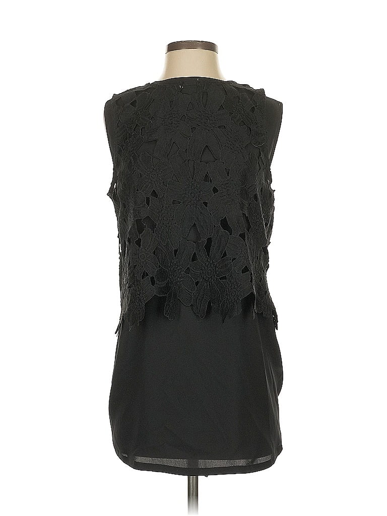 ANN TAYLOR Pre-owned Sleeveless Blouse In Black