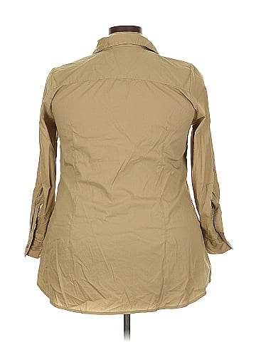 Avenue 3/4 Sleeve Button-Down Shirt (view 2)