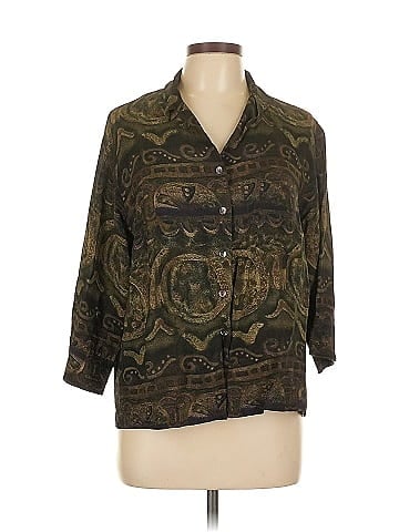 Chico's Design 3/4 Sleeve Blouse (view 1)