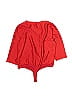 Eva Mendes by New York & Company Red Bodysuit Size L - photo 2