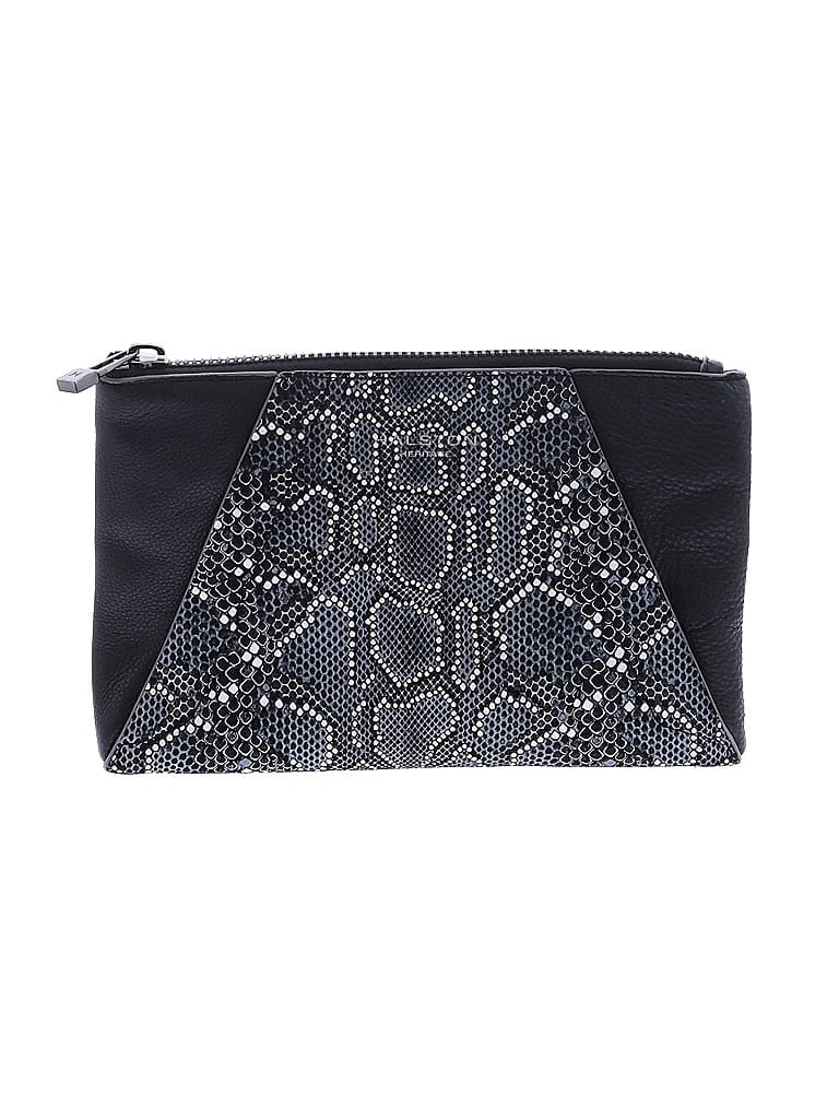 Halston Heritage Black Clutch One size - photo 1