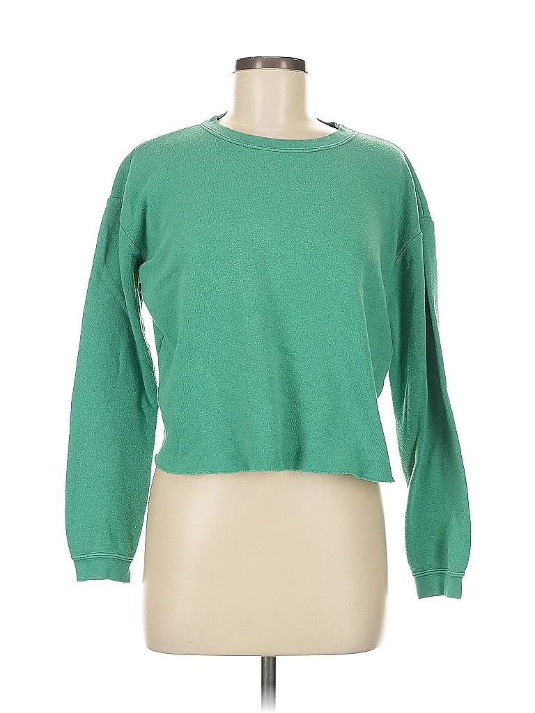 Pre-owned Assorted Brands Pullover Sweater In Green