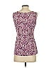 IMAN Purple Sleeveless T-Shirt Size XS - photo 2
