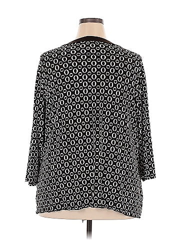 I.N. Studio 3/4 Sleeve Blouse (view 2)