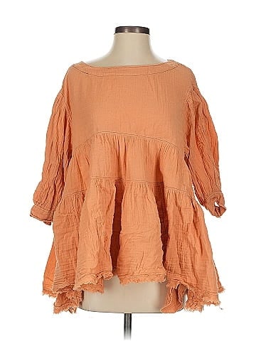 Free People 3/4 Sleeve Blouse (view 1)