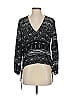 Stillwater 100% Viscose Black Long Sleeve Blouse Size S - photo 1