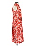 CAbi 100% Polyester Print Orange Casual Dress Size XS - photo 4